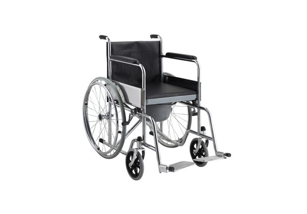 Steel commode wheelchair BT1005