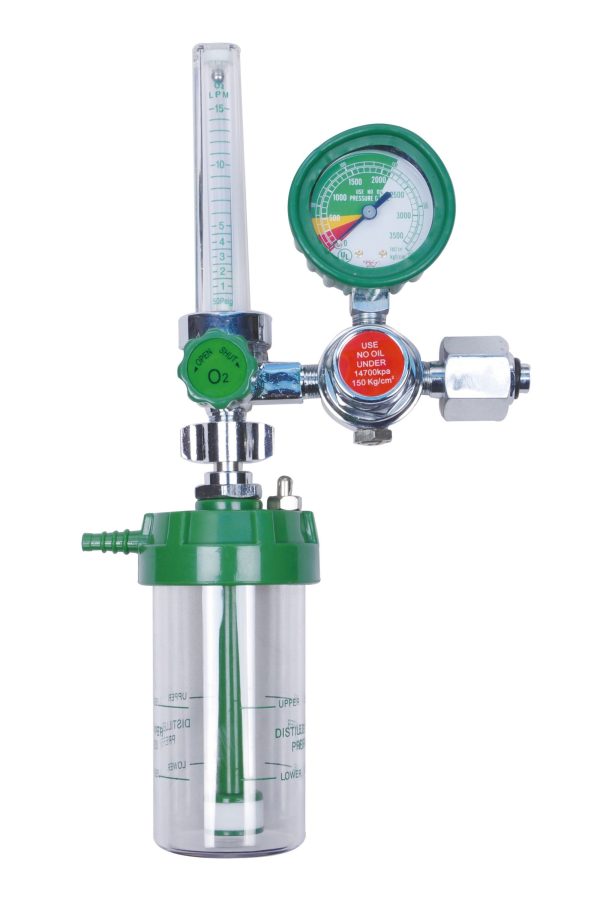 Medical Oxygen Regulator with Flowmeter for Oxygen Cylinder Medical Equipment