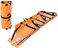 Fire Rescue Foldable Simple Medical Stretcher