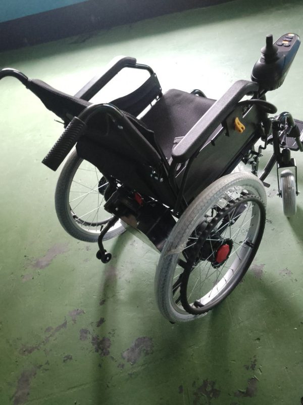 Mobi-Aid Economic Electric Wheelchair With Manual Propel Option